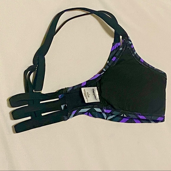 SZ SM MASSIMO SUPPLY CO SPORTS BRA W LADDER BACK - Picture 7 of 9